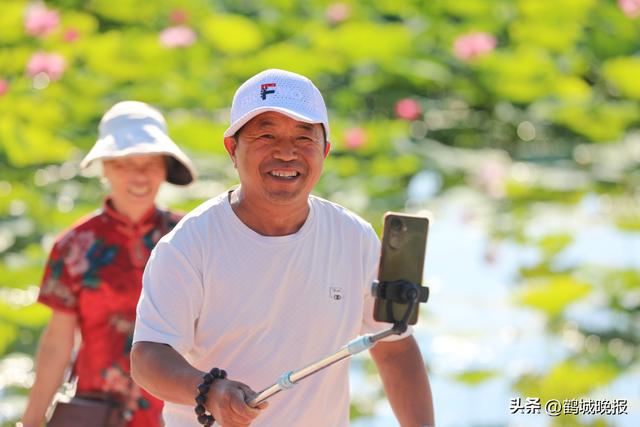 甘南县兴十四村第三届荷花节盛大开幕