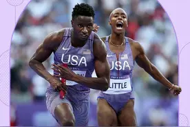 奥运田径首项新世界纪录诞生 美国队破了男女4x400米混合接力纪录图片