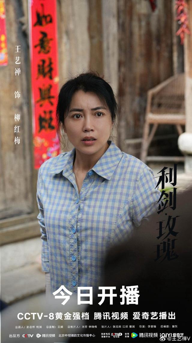 明明同一人，演完《人世间》演《利剑玫瑰》，她反差大差点没认出