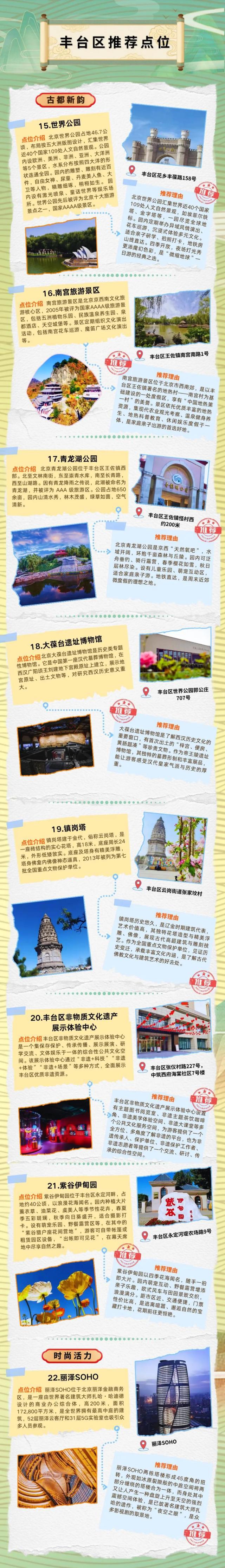 北京范儿 | 拍出超有范儿的丰台！这些“宝藏点位”不要错过→