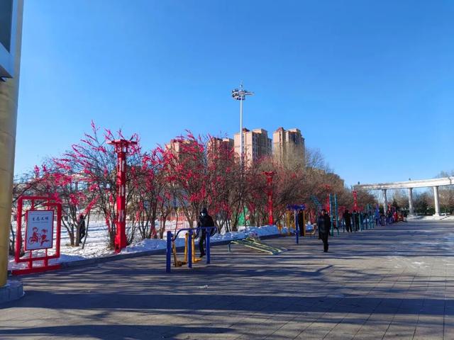 冬日牙克石：灵动美丽 城韵如画