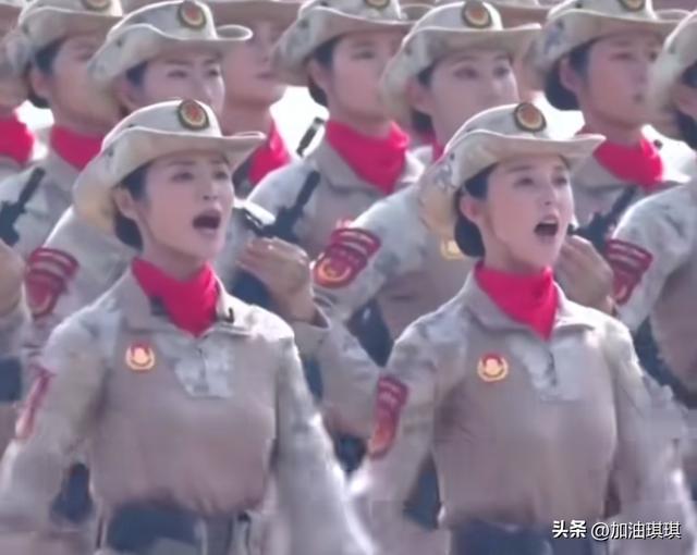 女兵方队领队王媛回家：曝更多美照，是采油厂职工，同事发文祝贺