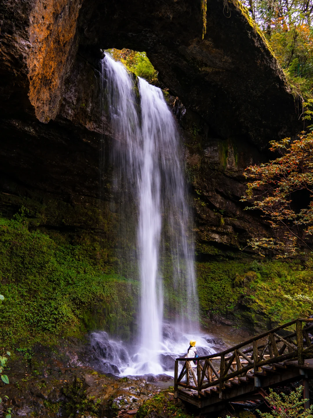 神图有了！在龙苍沟，出片还不是手拿把掐