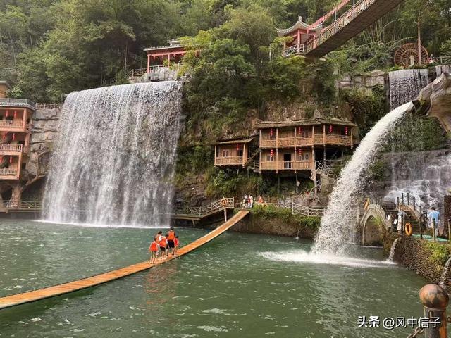在木达木弄，我把工作压力冲进了瀑布里