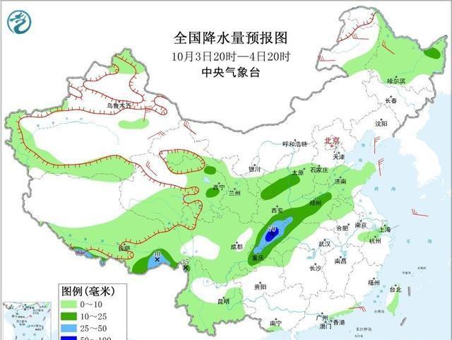 山东暴雨来袭！4号～6号连续3天大雨，具体分布如下