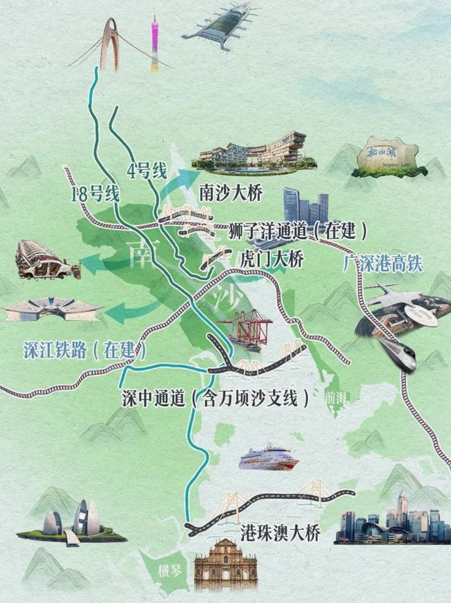 为什么说南沙大桥建造性价比高？单位长度造价如何？客流量大吗？