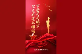 海报丨军爱民民拥军，军民共建双拥城图片