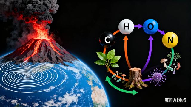 构成生物（人）的四种元素，在生命过程中都起到什么功能与作用？