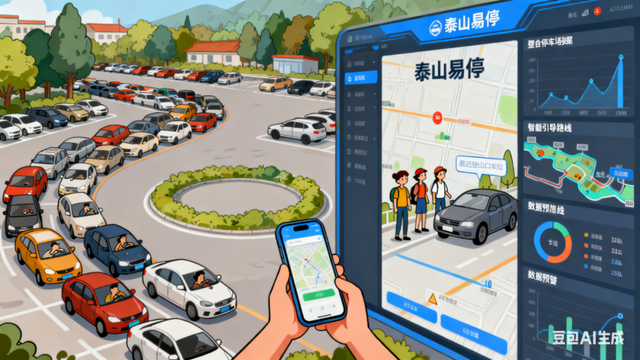 岱下时评丨漫评：智慧停车让国庆假期泰山游更便捷更从容