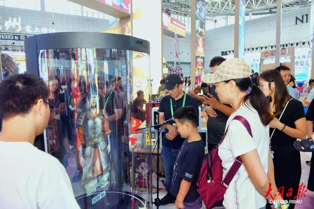引人瞩目!大同展厅以“文化+科技”让千年古都“活”起来~