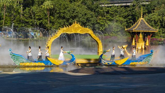 云南景洪：最大的综合性生态旅游景点