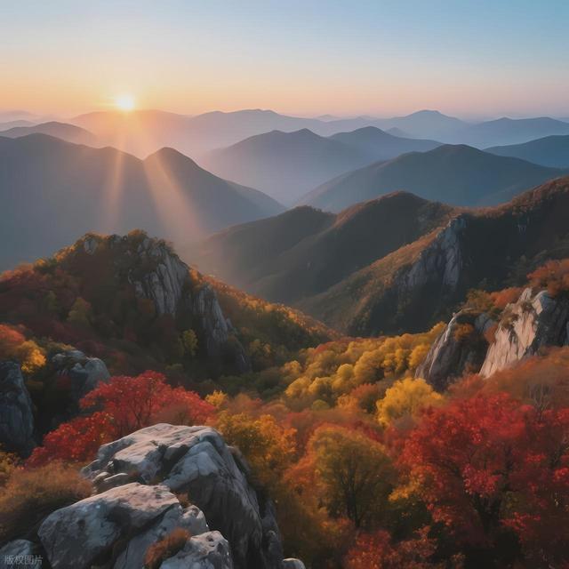 暮秋读山