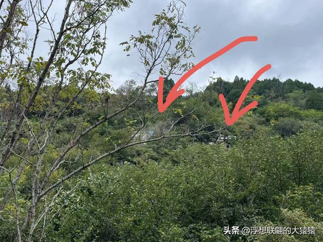 章丘胡山里的圣水灵泉庙，我都找着路线了，却近在咫尺未能抵达
