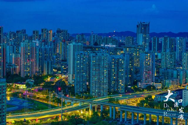 我想大渡口的夜景了