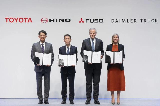 中国四强崛起逼疯日企！丰田联手戴姆勒卡车砸钱搞技术，能追上吗