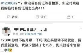热闻|12306又崩了！铁路客服回应“5 天 3 崩”：系统压力确实比较大图片