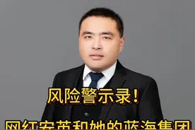 风险警示录！网红安英和她的蓝海集团图片