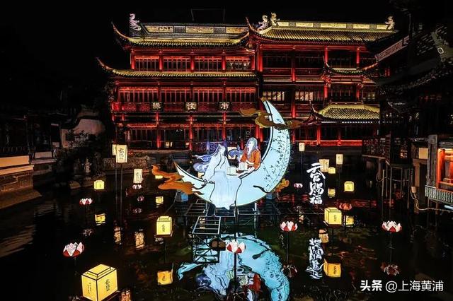 焕彩豫园灯光秀·冬之境，正在上演！