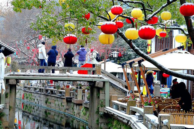 2026初雪 | 惠山古镇成了水墨画