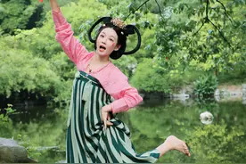 国风达人“元玖”：身穿汉服游华夏，将汉服之美与各地风光共舞图片