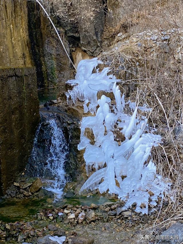 21）徒步山西阳城蟒河指柱山，冬日山野之行，把疲惫，留在上山的
