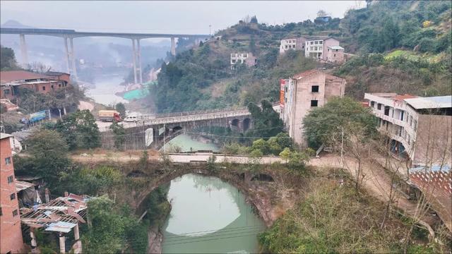 开州岳溪跳蹬场！这座百年老镇即将沉入水底