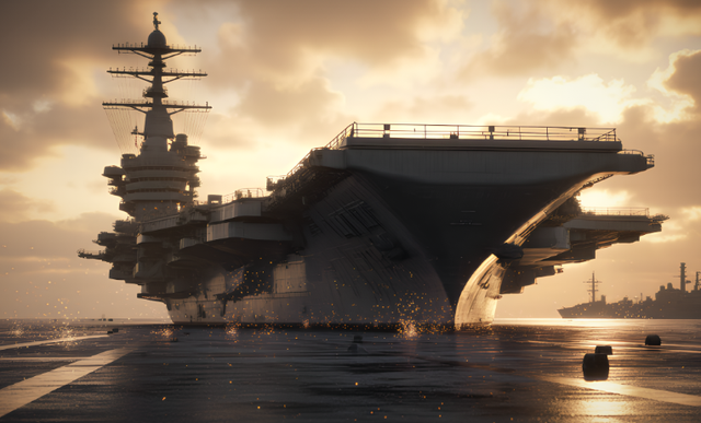 美军核航母陷窘境！新舰拖延服役	，中国004掀新篇