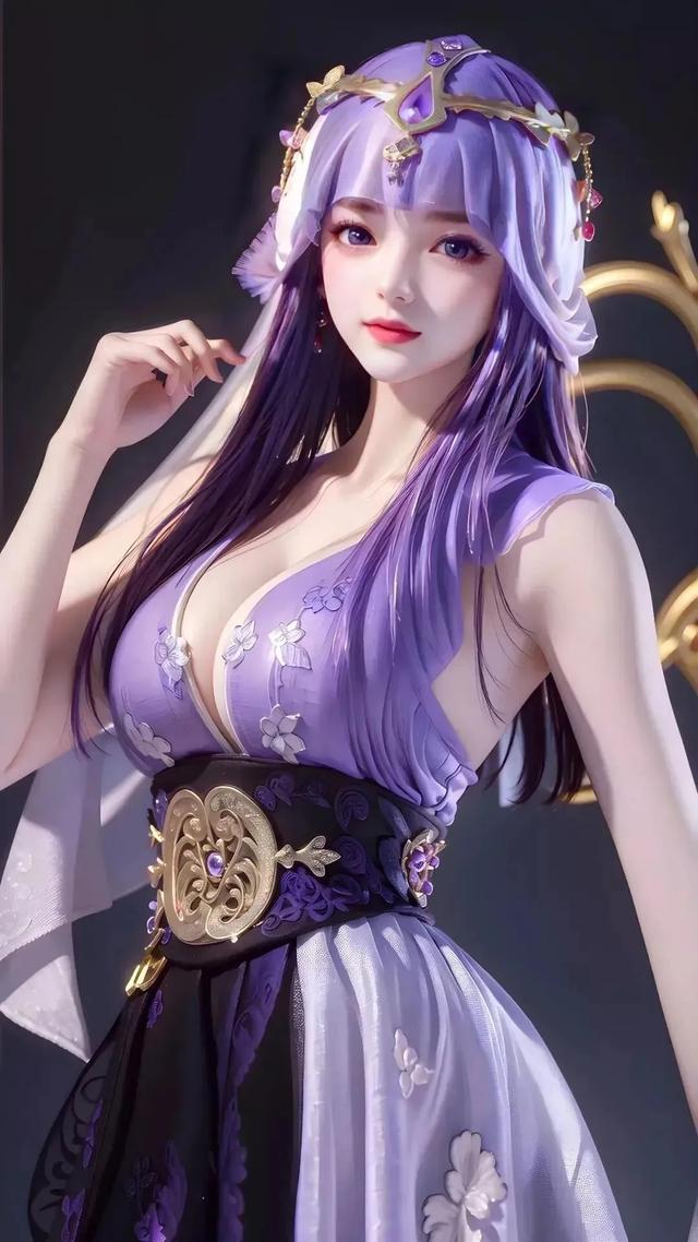 AI美女：沉睡的美人