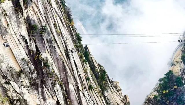 华山下雪了，你期待的第一场雪来啦！