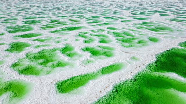 青海旅游-海西州-茫崖翡翠湖