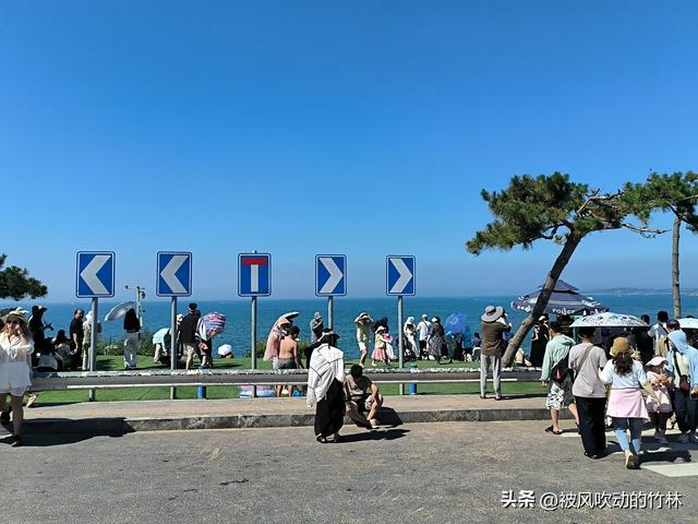威海著名的网红景点-火炬八街，被誉为威海小镰仓，无需门票