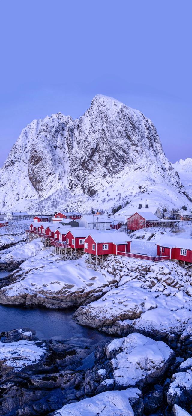 手机壁纸|冬日氛围感自然美景