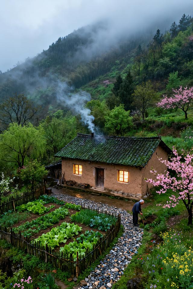 置身在城市里的繁华景象，抛不下乡村里的自然风光