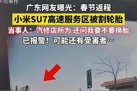 服务区车胎被划后续：哨兵模式拍下全程，被抓后吓瘫求放过图片