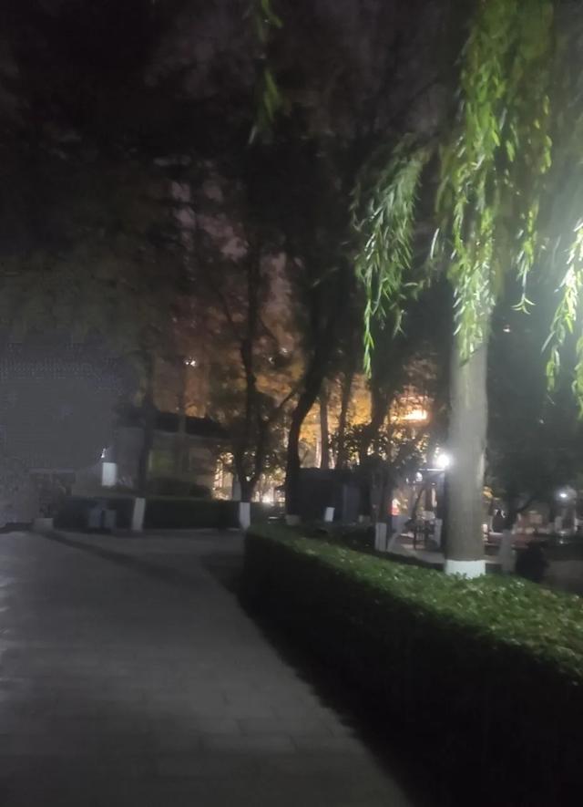 《2025年12月5日傍晚游西安红色回坊之地“莲湖公园”即景留影》