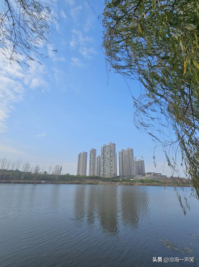 塞上江南，美丽水乡，黄水河畔，天地水和谐共生，共长一色!