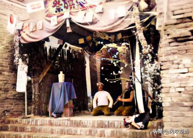 1939年，河南新乡原阳县原武镇：古老的玲珑塔，装神弄鬼的鬼子兵