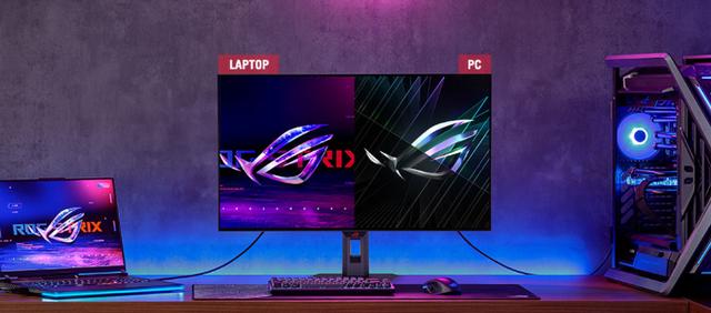 一台显示器畅玩3A、FPS游戏！ROG绝神X双模OLED电竞显示器很牛叉
