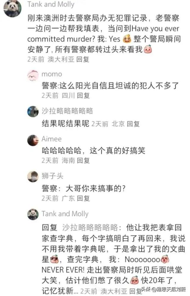 “留子英语”把老外整破防了！评论区一句话直接让老外CPU烧了…
