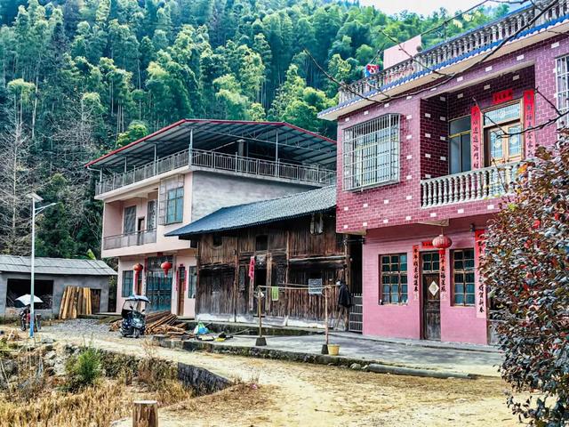 图说灌阳：海洋山中小山村，自田口