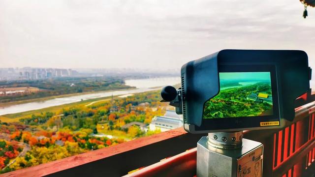 永定塔九层上新啦！观光望远镜带你 “一键拉近” 山河盛景，解锁北京全景视角～