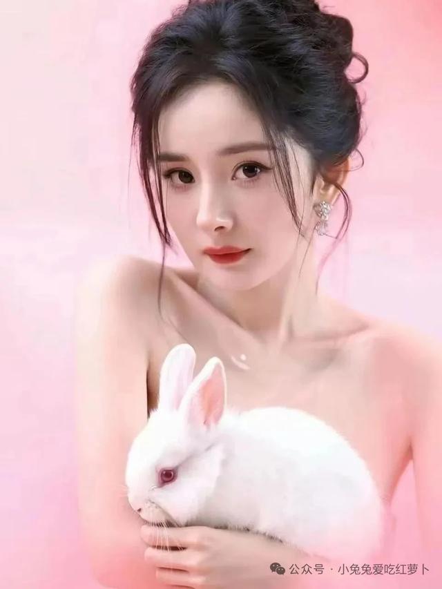 好羡慕大幂幂那只兔子啊