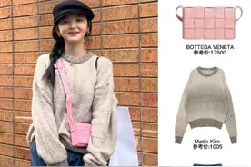 “章若楠”早春私服穿搭，简单舒适，元气感满满！图片
