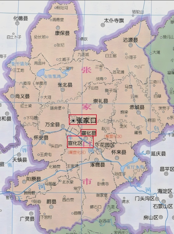 河北最叛逆的市辖区，宣化与张家口要跨越的鸿沟远不止30公里？