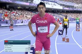 恭喜！中国队4×100米接力小组第一，进入决赛图片