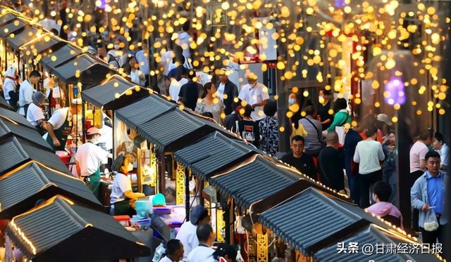 兰州：“夜经济”点亮城市新活力