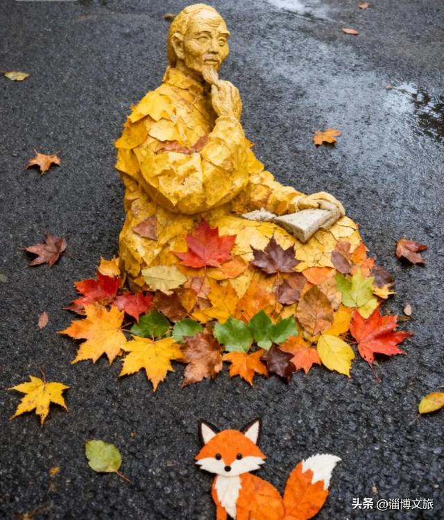 🤏捡捡捡,淄博惊现“捡秋”大神!海岱楼、周村大街…全被捡出来了→