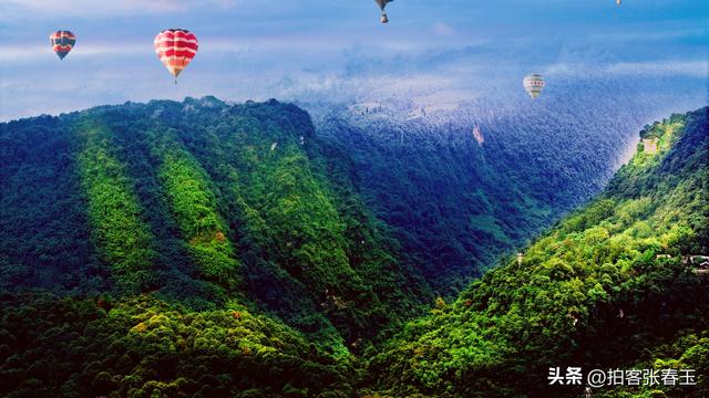 记四川雅安碧峰景色