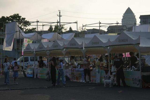 国庆打卡新去处 临安首个植物主题市集开启假期国风美学新体验（组图）