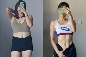 两个多月瘦了34斤，从128斤减到了94斤，分享我的28天减肥法图片